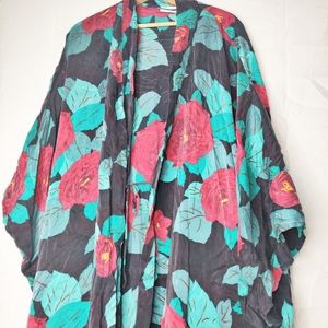 Vintage Gold Label Victoria's Secret Silk Kimono
